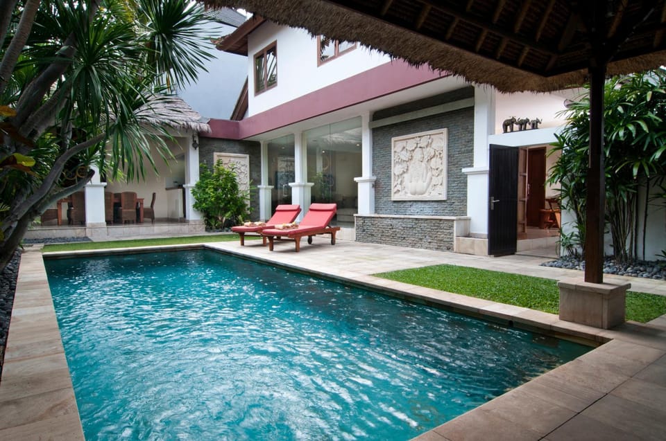 Facade/entrance, Garden, Seating area, Swimming pool