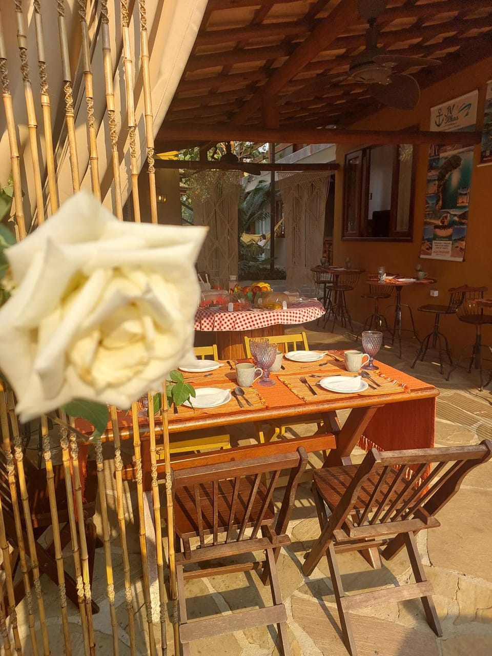 Dining area, Breakfast