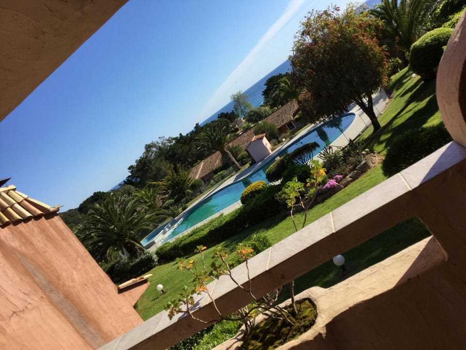 Balcony/Terrace, Garden view, Pool view, Sea view