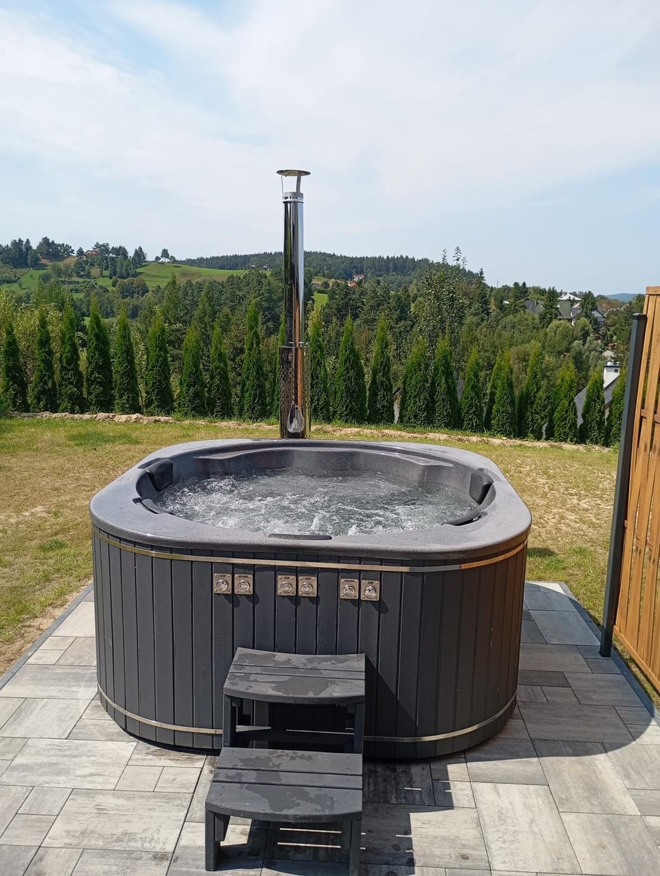 Day, Natural landscape, Hot Tub