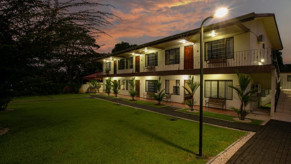 Property building, Sunset