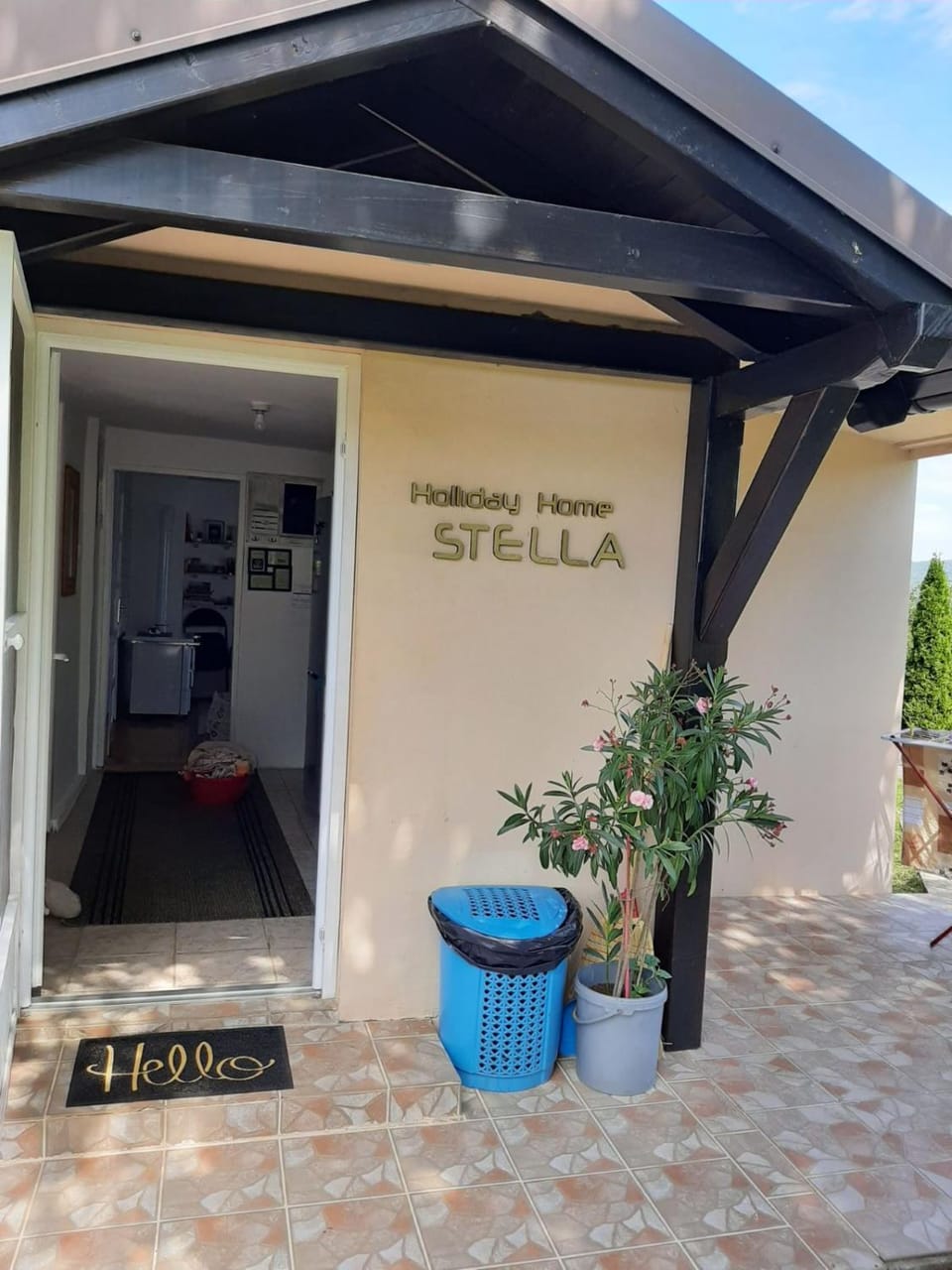 Patio, Property logo or sign