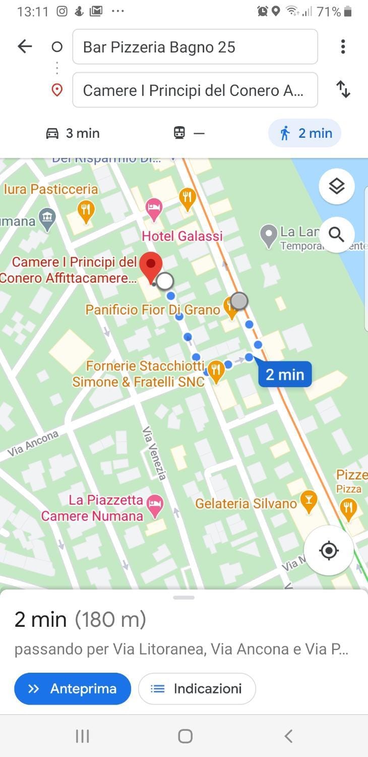 Affittacamere I Principi del Conero Bed and Breakfast in Marcelli