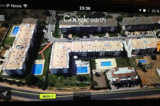 Neighbourhood, Bird's eye view, Pool view, Street view, Swimming pool