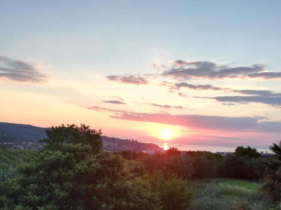 Sea view, Sunset