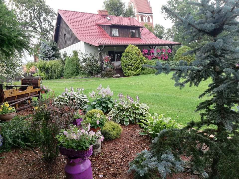 Property building, Garden view