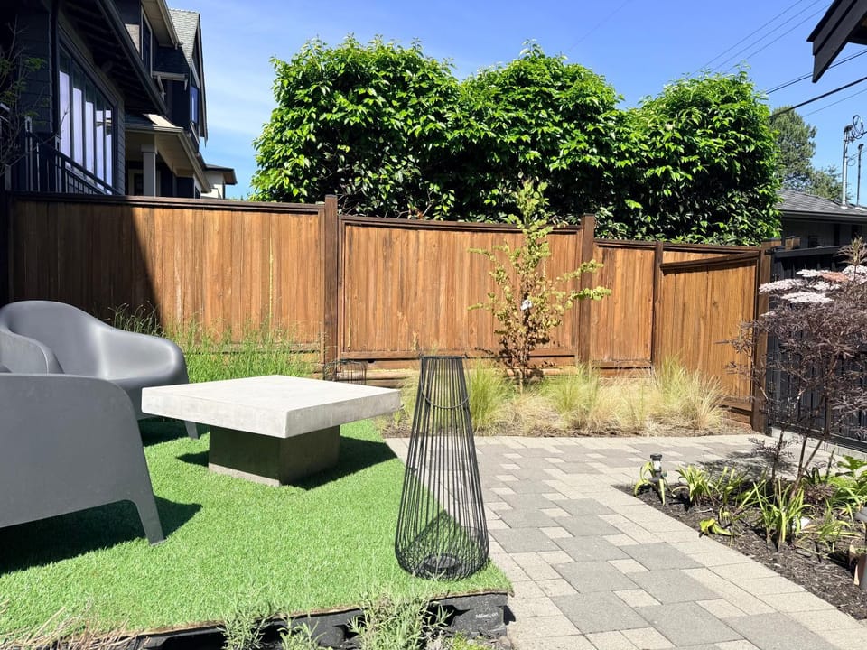 Patio, Spring, Day, Garden, Garden, Garden view