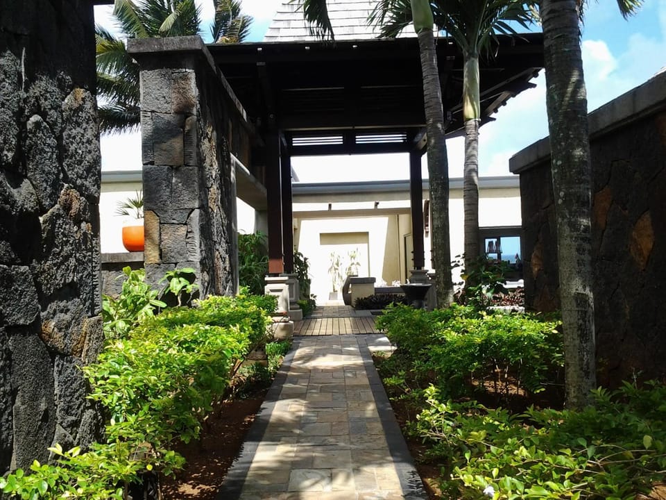 Property building, Garden view