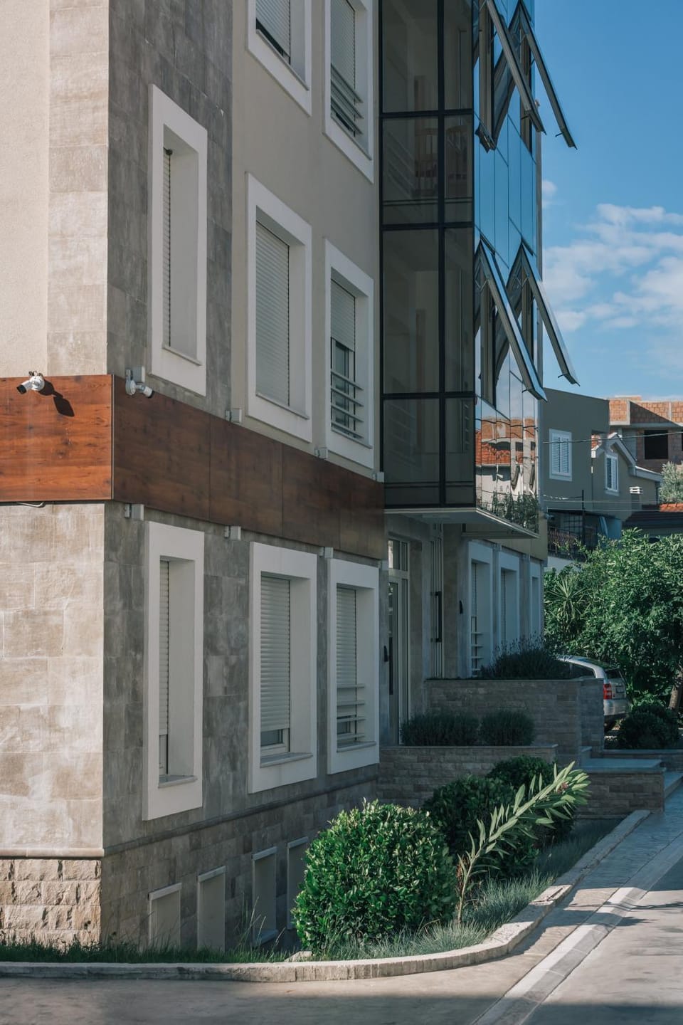 Property building, Facade/entrance