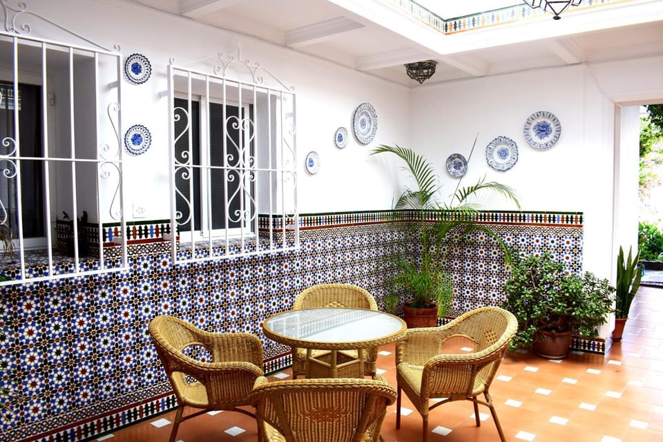 Property building, Patio
