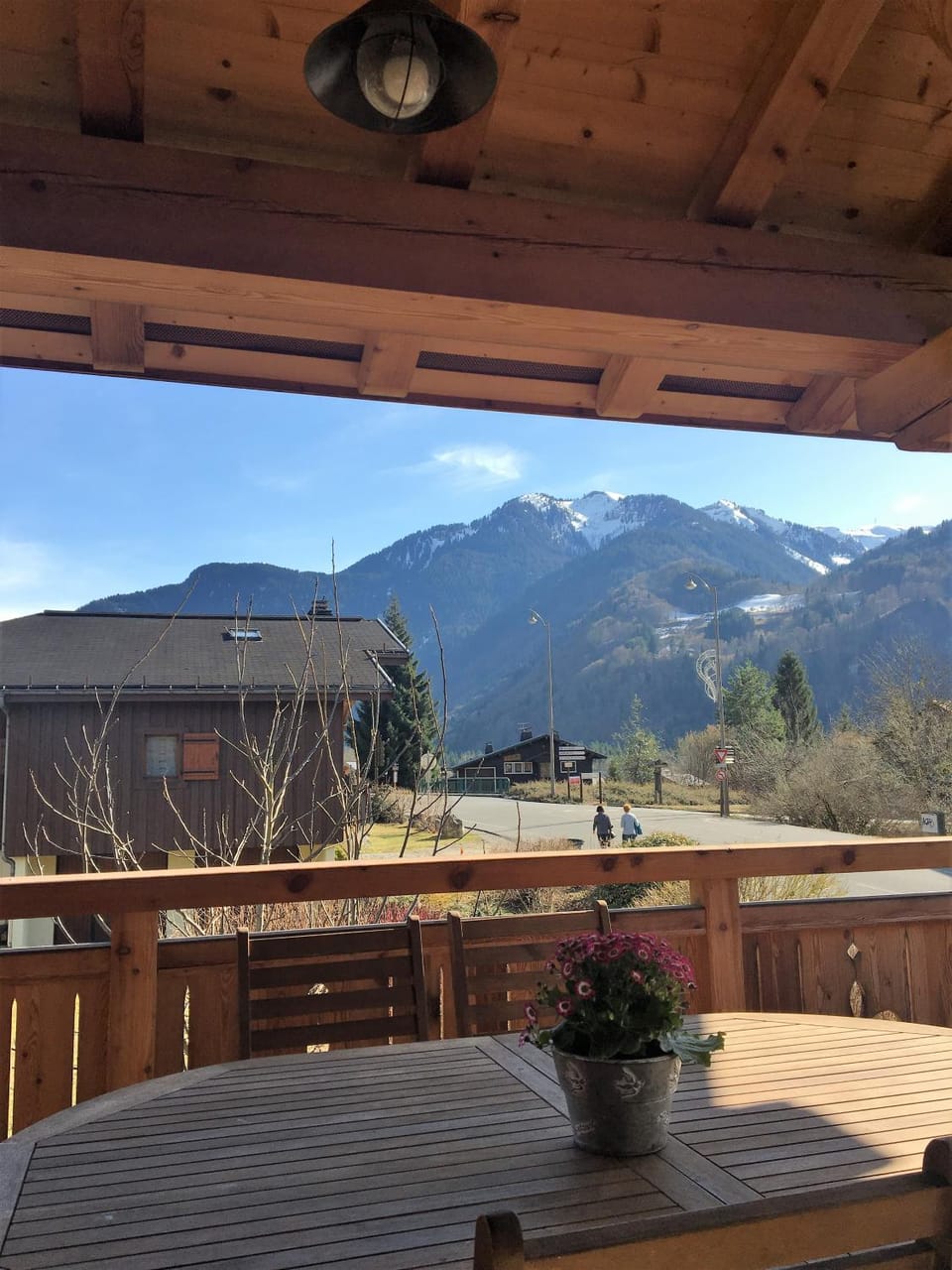 Garden view, Mountain view