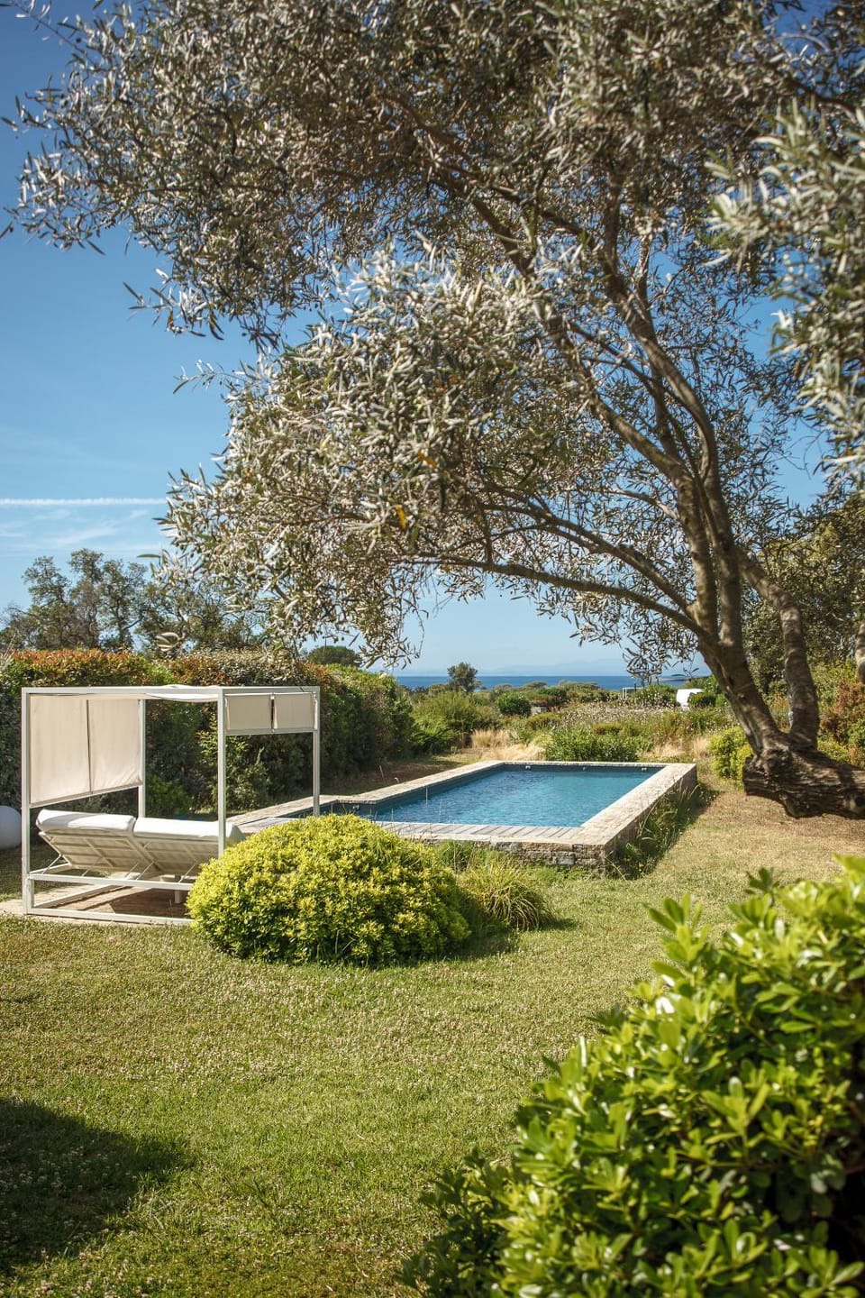 Garden view, Pool view, Sea view, Swimming pool, sunbed