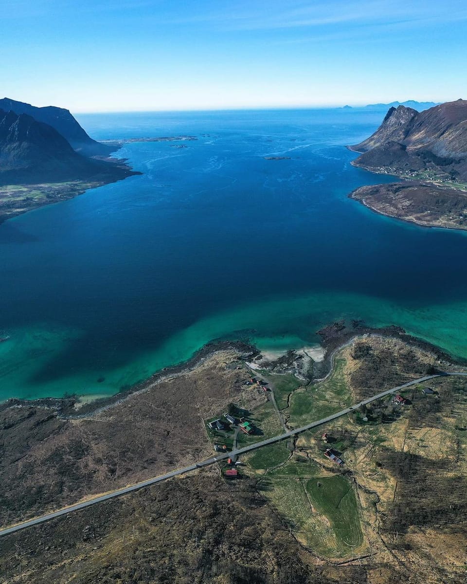 Natural landscape, Bird's eye view