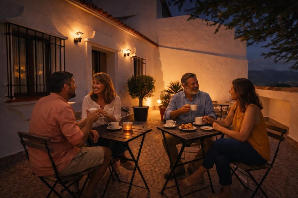 Night, People, group of guests