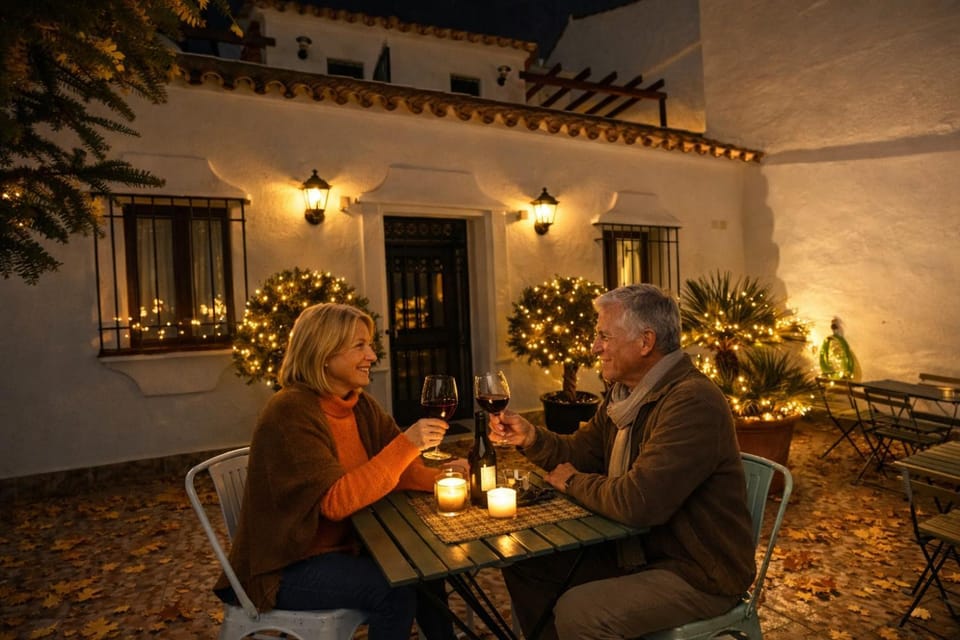 Property building, Off site, Night, Balcony/Terrace, Entertainment
