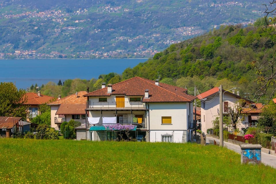 Property building, Spring, Natural landscape, Lake view