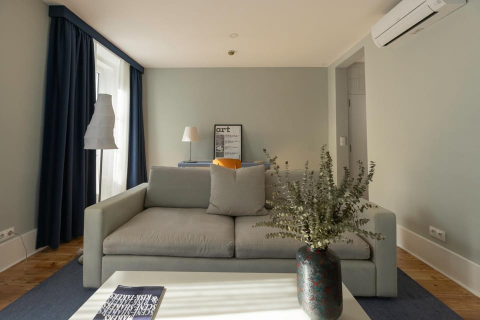 Living room, air conditioner