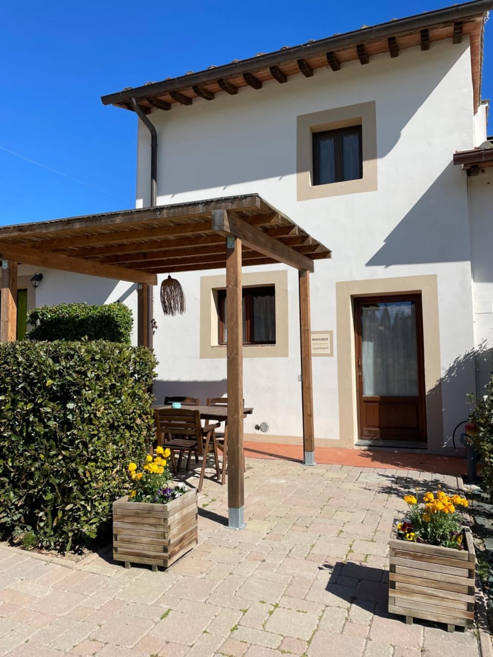 Property building, Patio, Day