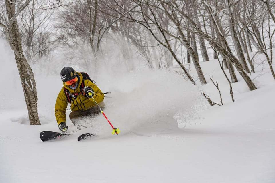 Winter, Skiing