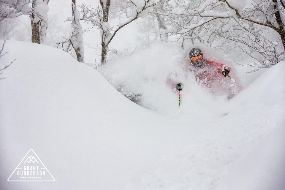 Winter, Skiing