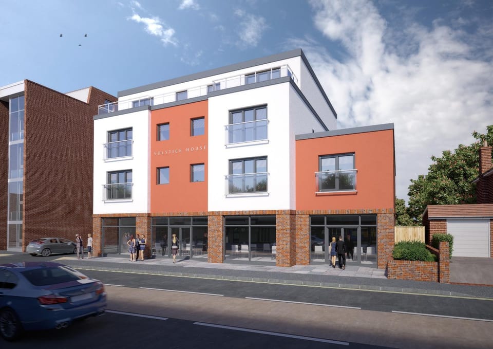 Property building, Facade/entrance