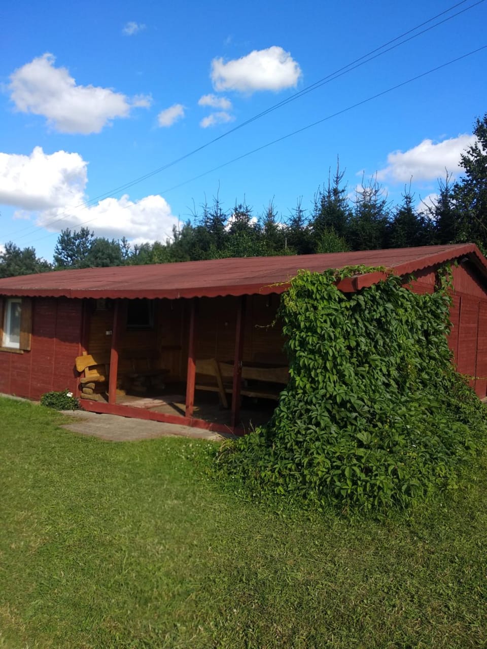 Property building, Garden view