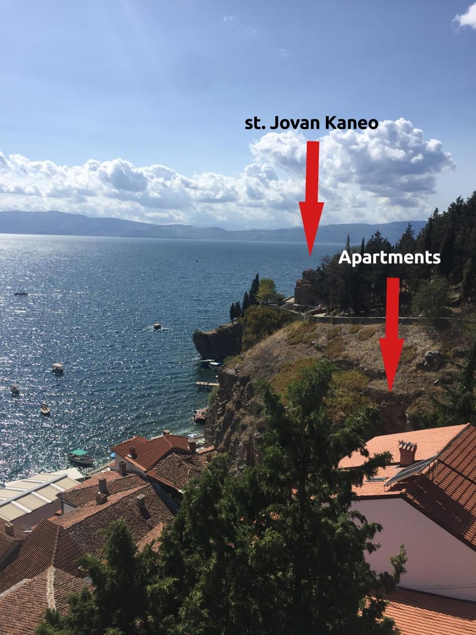 Villa Kaneo Apartment in Ohrid