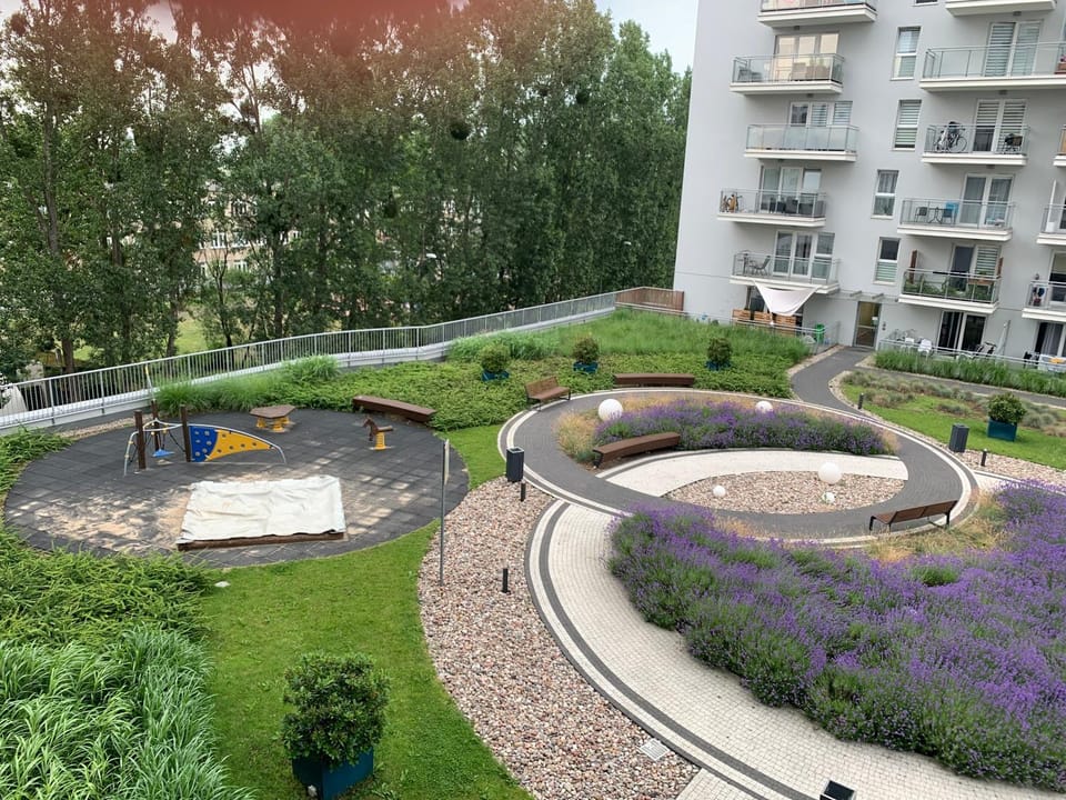 Four Oceans Blue Studio Apartment in Gdansk