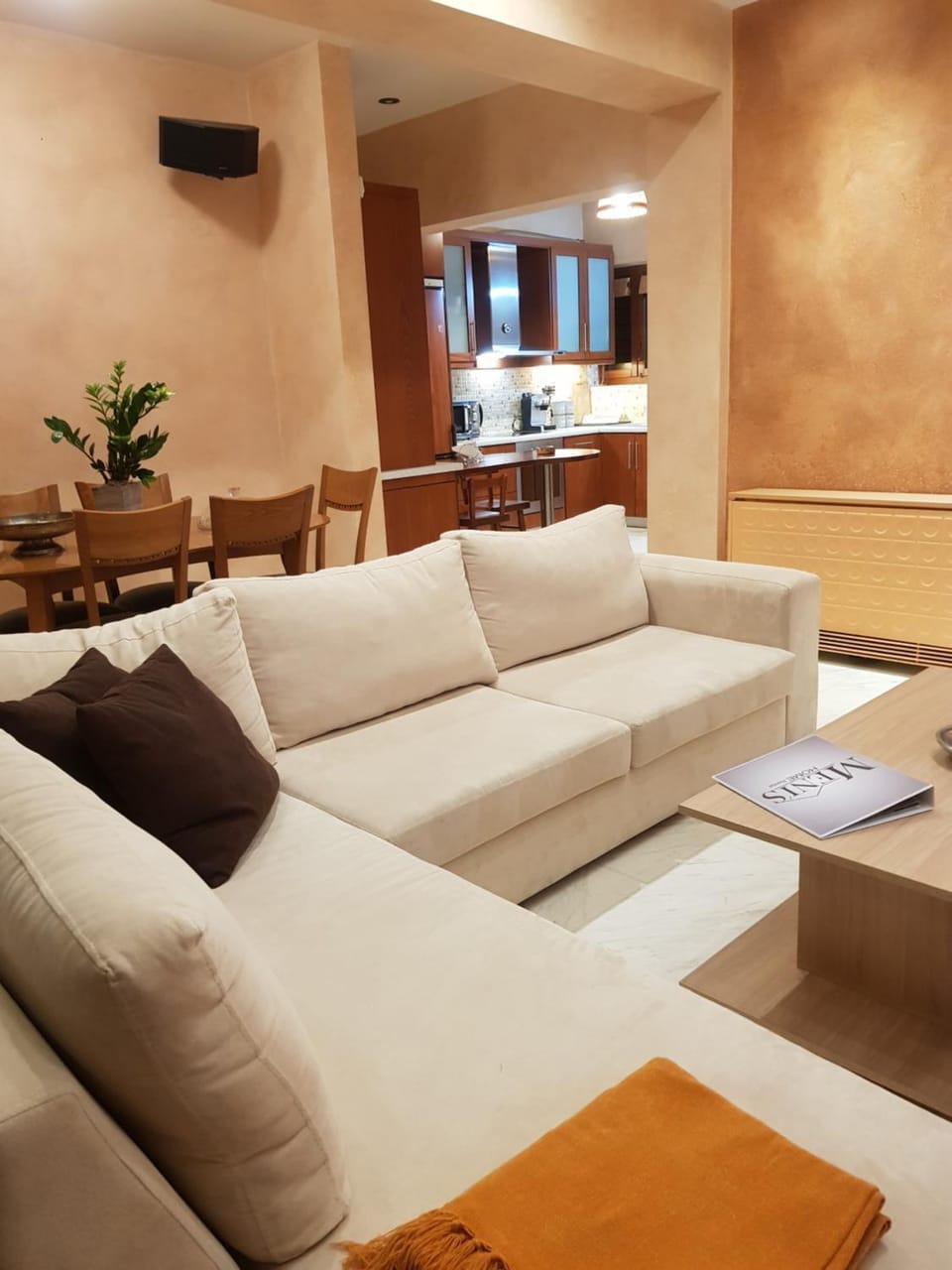 Living room, Seating area, Dining area