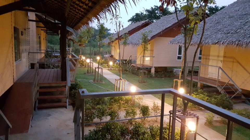 Property building, Garden
