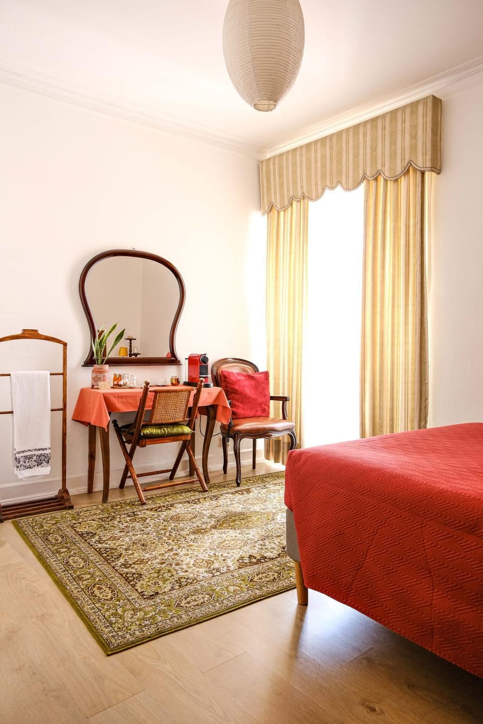 Bed, Coffee/tea facilities, Balcony/Terrace, Bedroom, towels