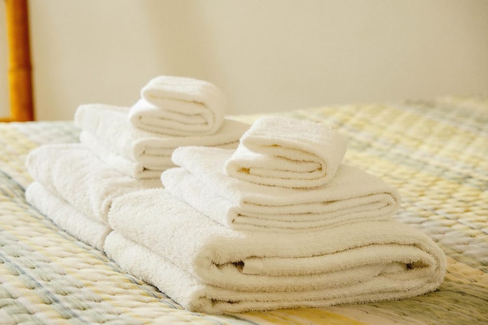 Decorative detail, towels