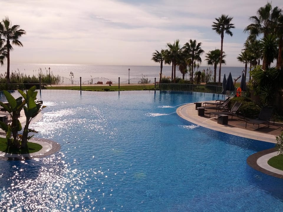 Pool view, Sea view, Swimming pool