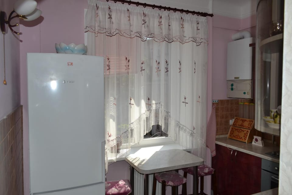 Kitchen or kitchenette, Dining area, oven