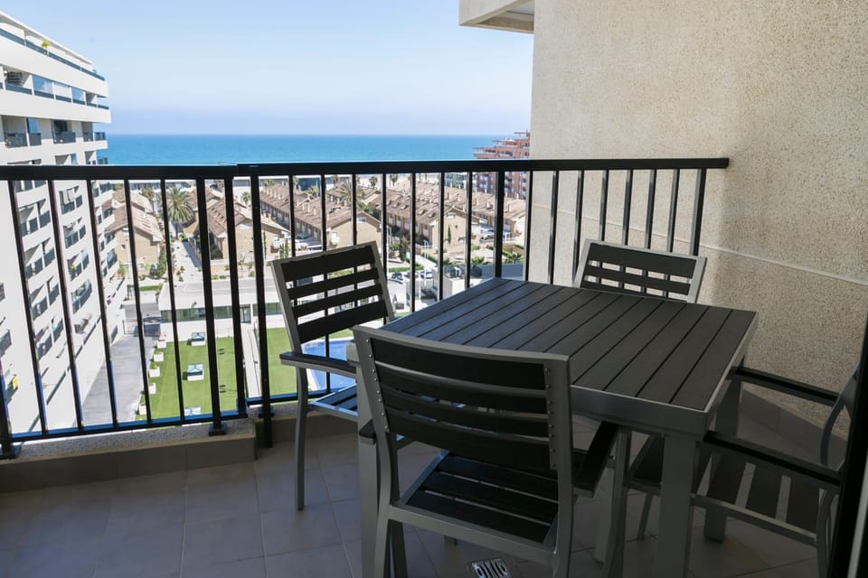Balcony/Terrace, Garden view, Pool view, Sea view