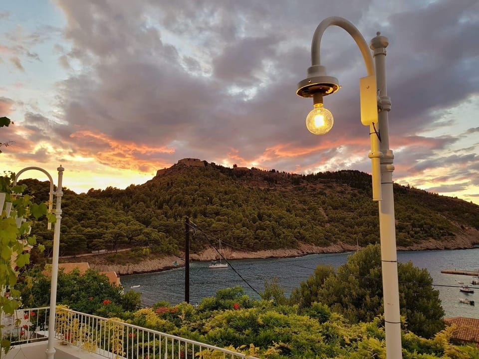 Mountain view, Sea view, Sunset