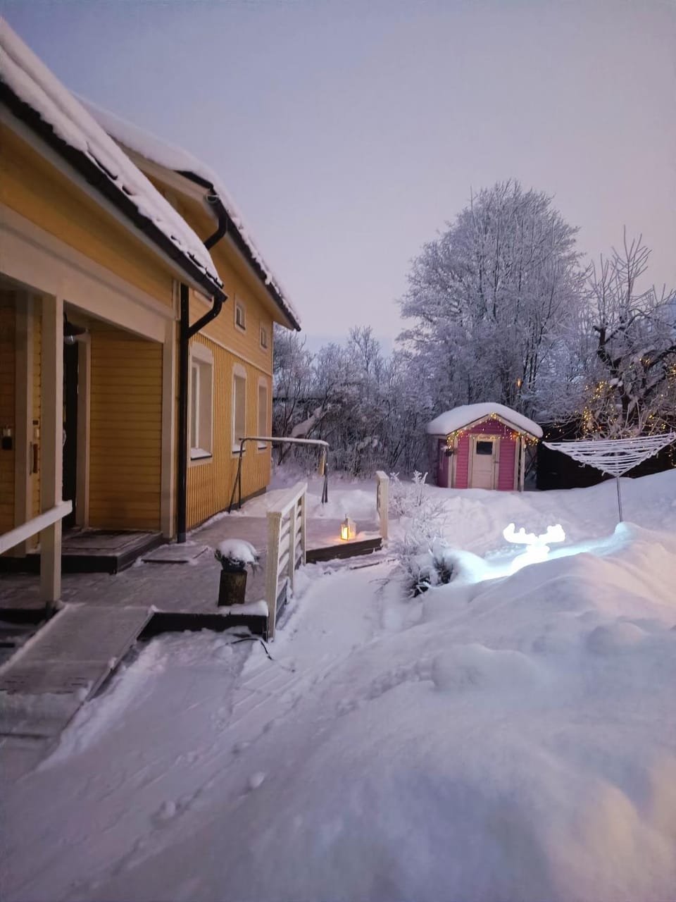 Property building, Winter