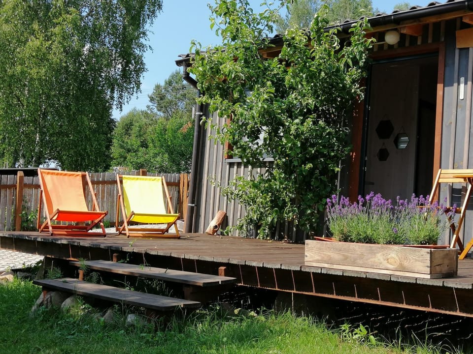 Garden, sunbed