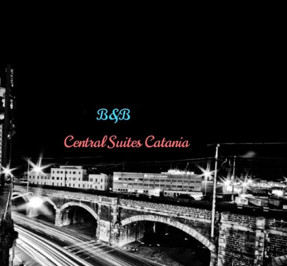 Text overlay, City view