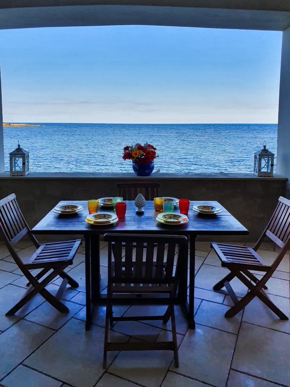 Balcony/Terrace, Food and drinks, Food, Sea view, Breakfast, Buffet breakfast