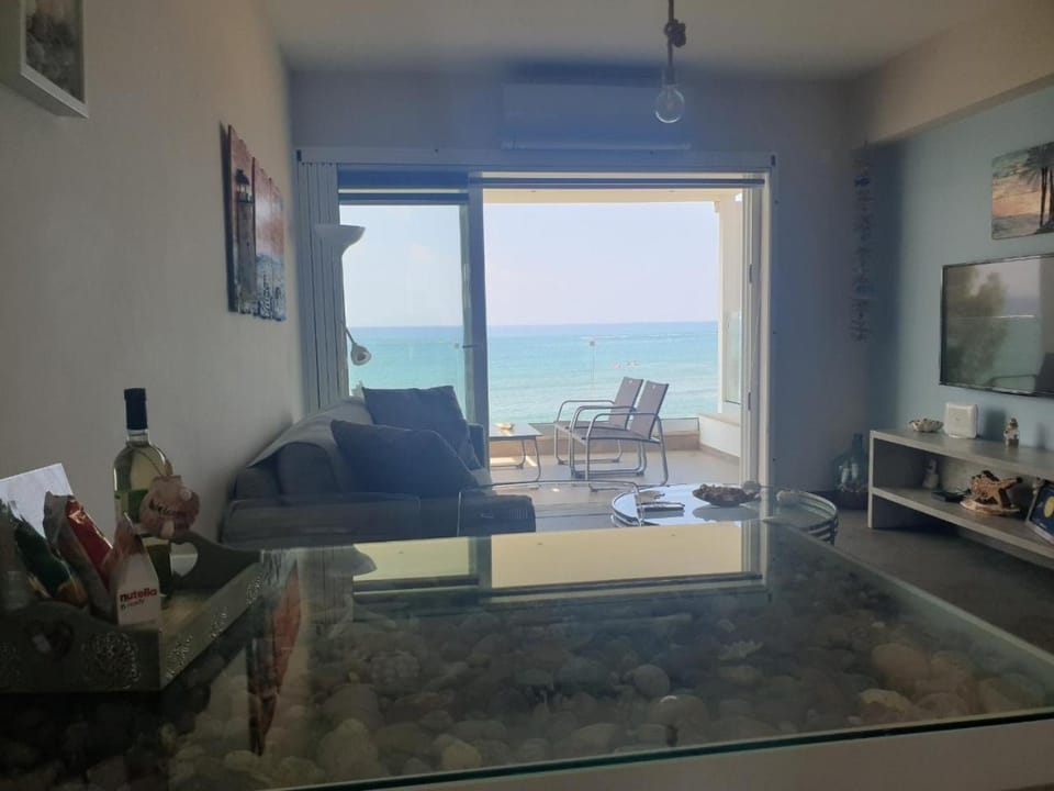 Living room, Seating area, Sea view