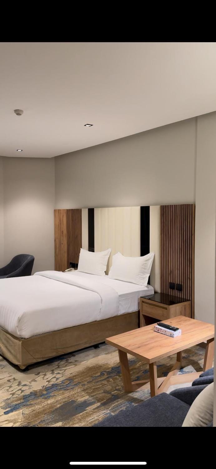 Bed, Living room, Photo of the whole room, Seating area, Bedroom