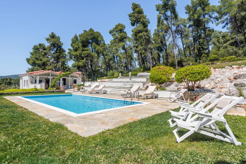 Luxury Villa with Private Pool in Skopelos, Nature Retreat, Villa Pine Trees by Kardous Villa in Sporades, Greece