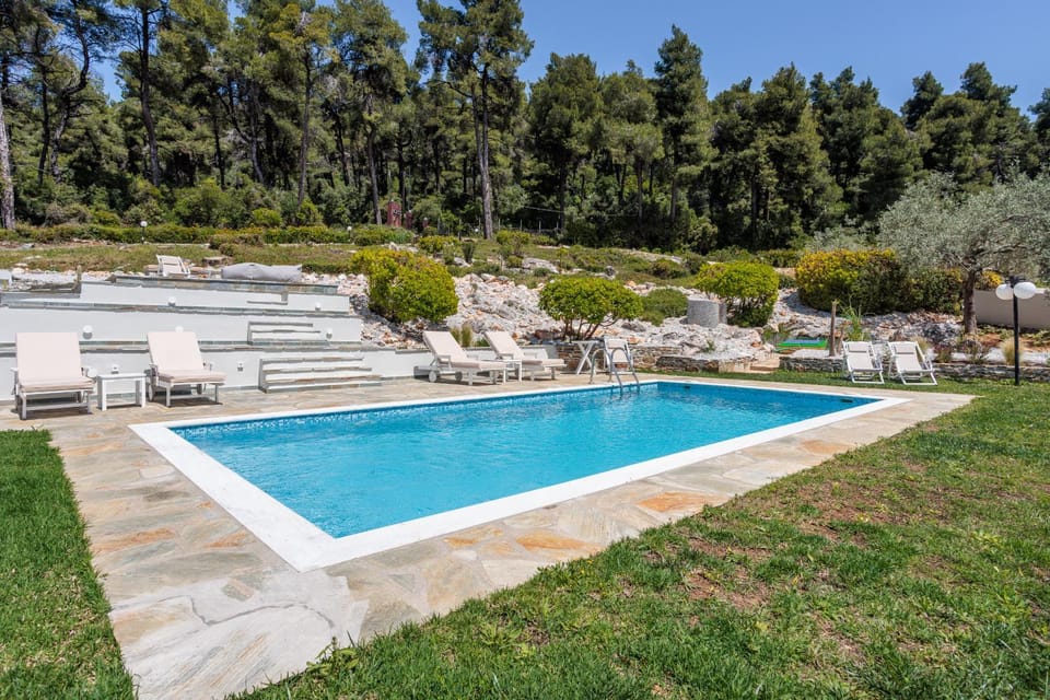 Luxury Villa with Private Pool in Skopelos, Nature Retreat, Villa Pine Trees by Kardous Villa in Sporades, Greece