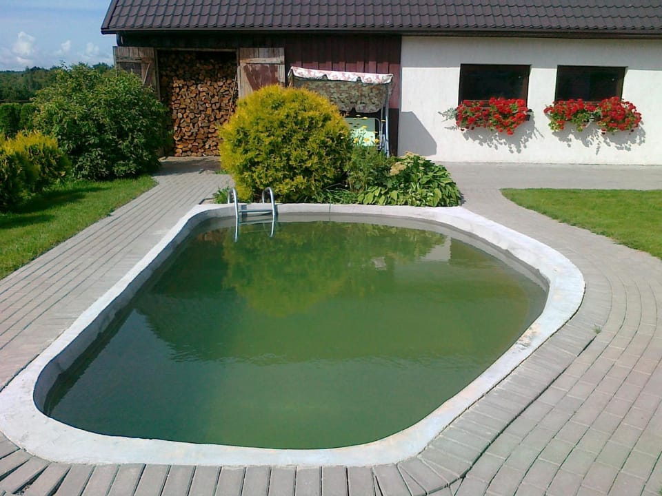 Facade/entrance, Swimming pool