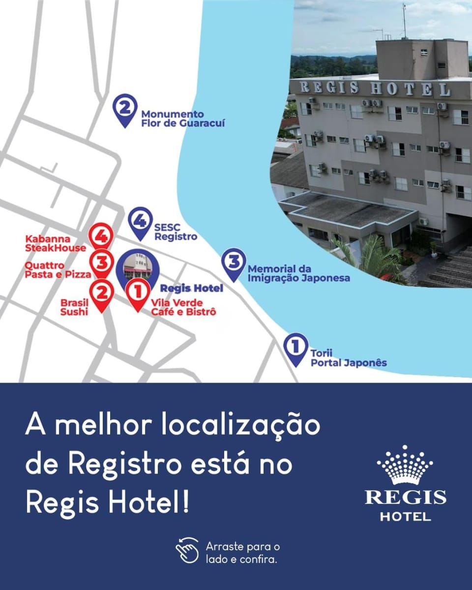 Regis Hotel I Hotel in State of São Paulo