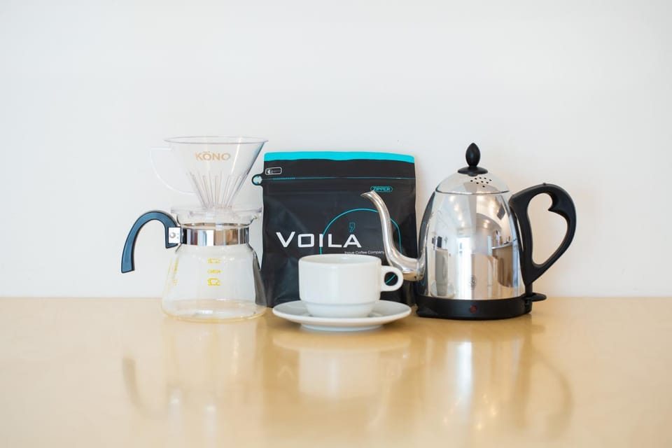 Coffee/tea facilities, Drinks