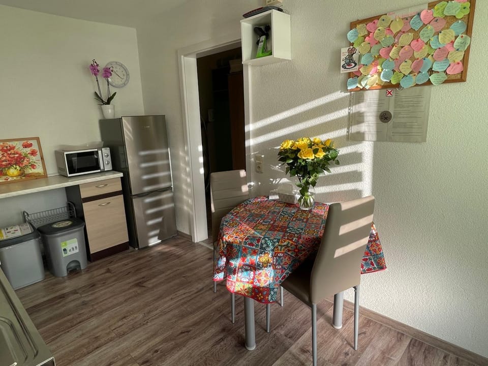 Kitchen or kitchenette, minibar