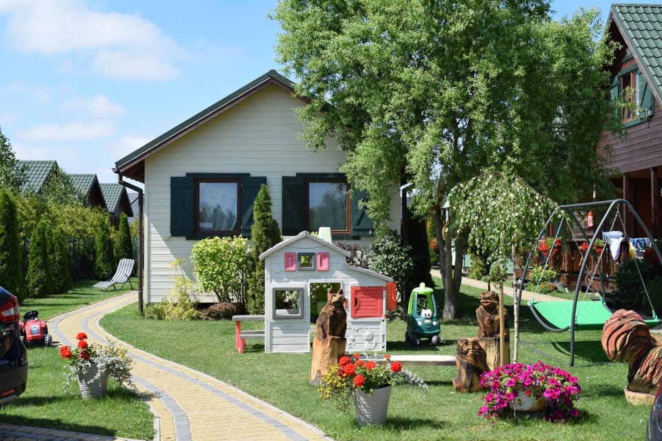 Czerwone Korale Nature lodge in West Pomeranian Voivodeship, Poland