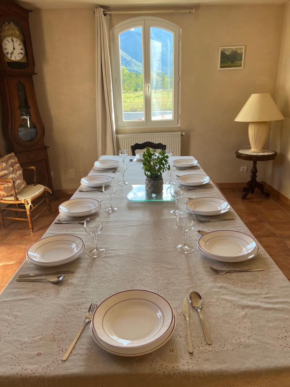Dining area